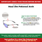 Verify your Maui Jim Pokowai Arch frame##shared