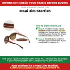 Verify your Maui Jim Starfish frame##shared