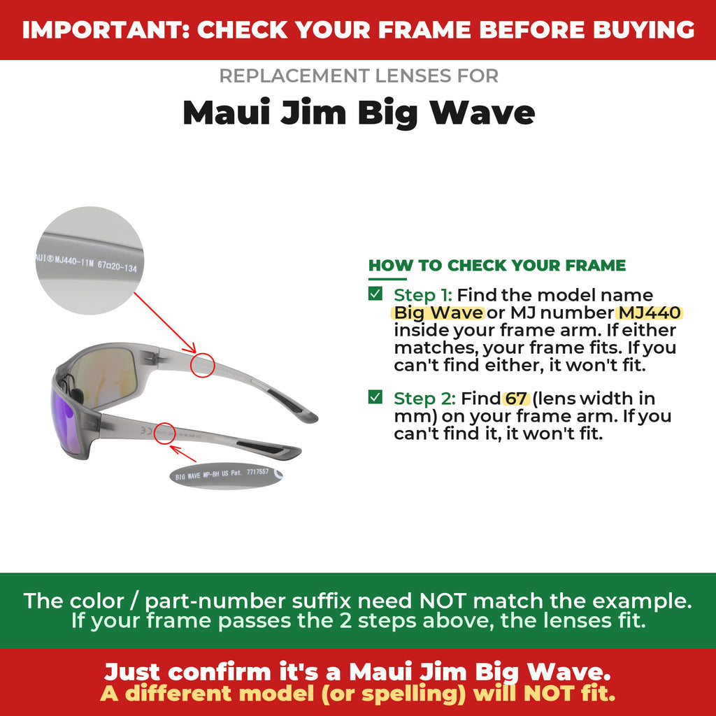 Verify your Maui Jim Big Wave frame##shared