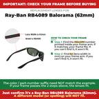 Verify your Ray-Ban RB4089 Balorama (62mm) frame##shared