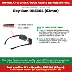 Verify your Ray-Ban RB3364 (62mm) frame##shared