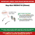 Verify your Ray-Ban RB3647-N (51mm) frame##shared