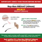 Verify your Ray-Ban RB2447 (49mm) frame##shared