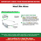 Verify your Maui Jim Akau frame##shared