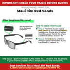 Verify your Maui Jim Red Sands frame##shared