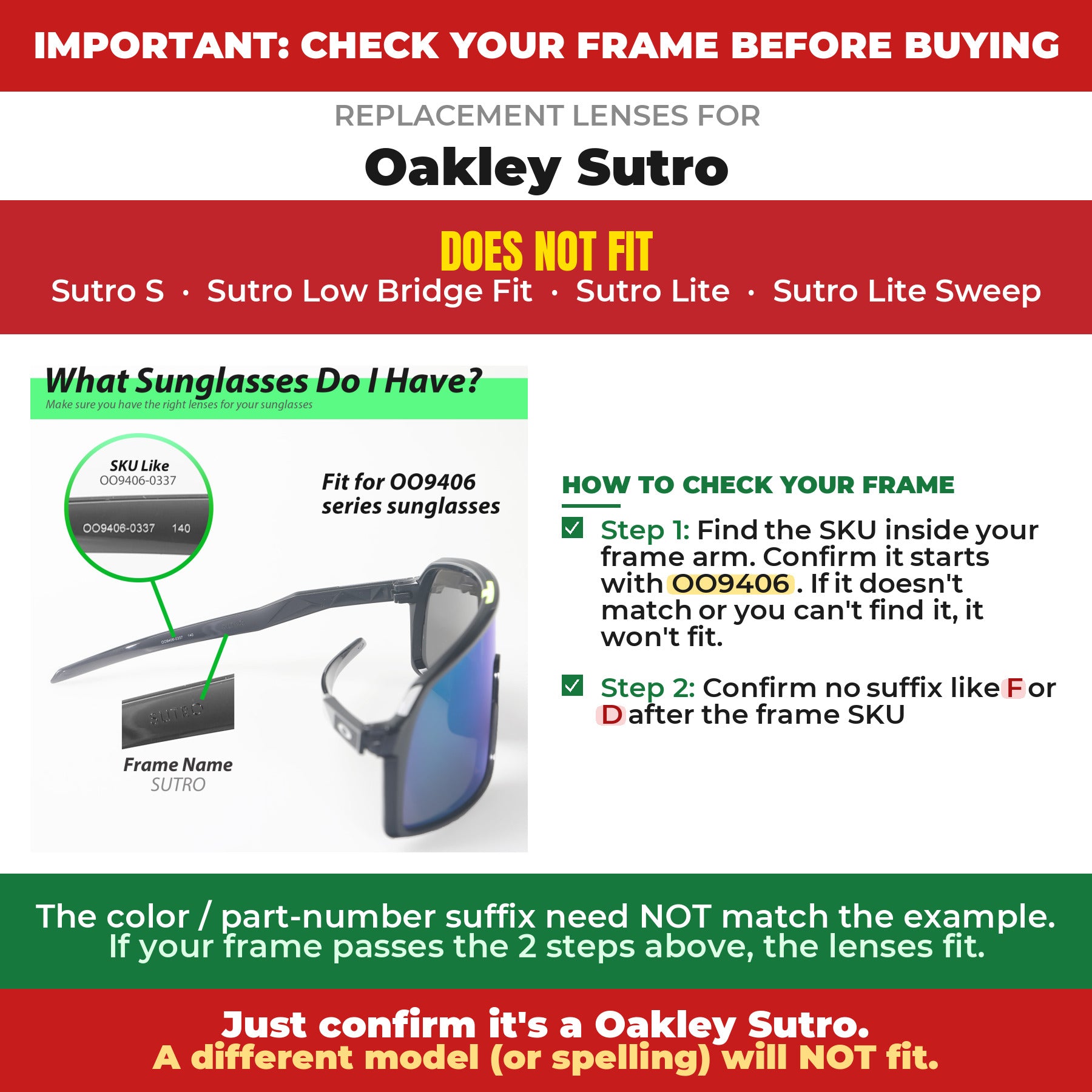 Verify your Oakley Sutro frame##shared