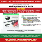 Verify your Oakley Radar EV Path frame##shared