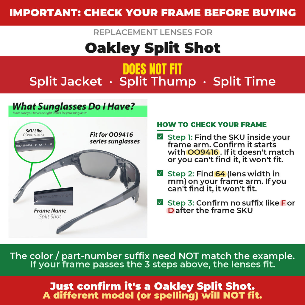 Verify your Oakley Split Shot frame##shared