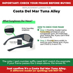 Verify your Costa Del Mar Tuna Alley frame##shared