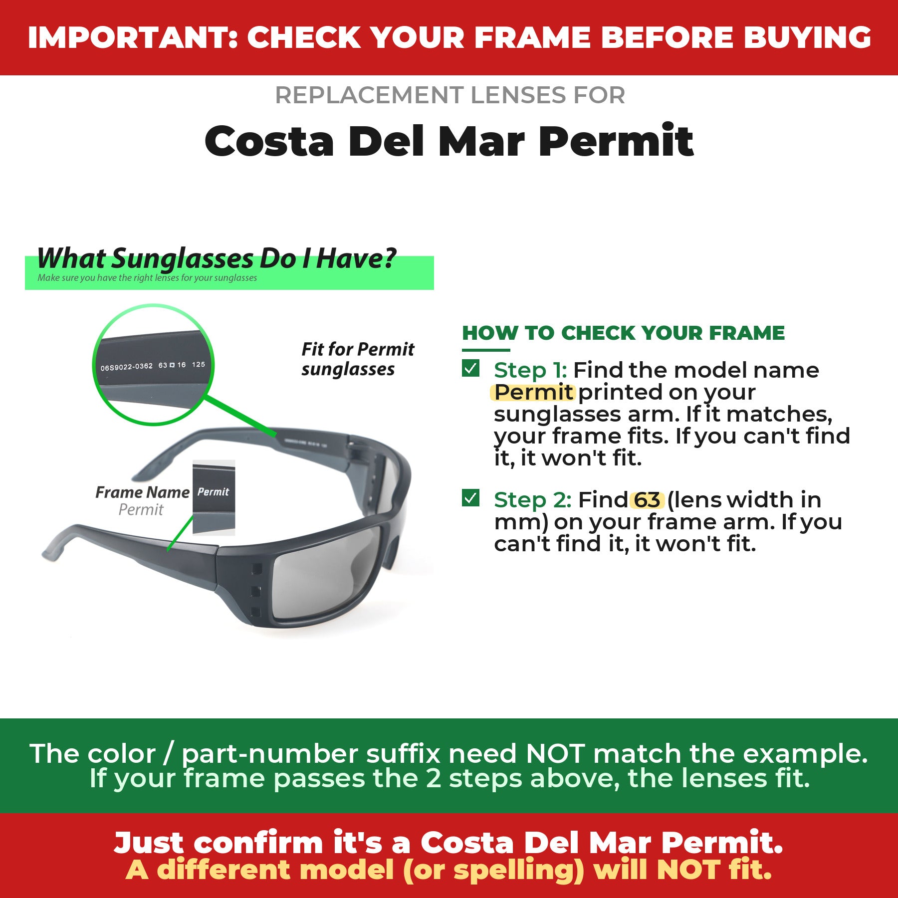 Verify your Costa Del Mar Permit frame##shared