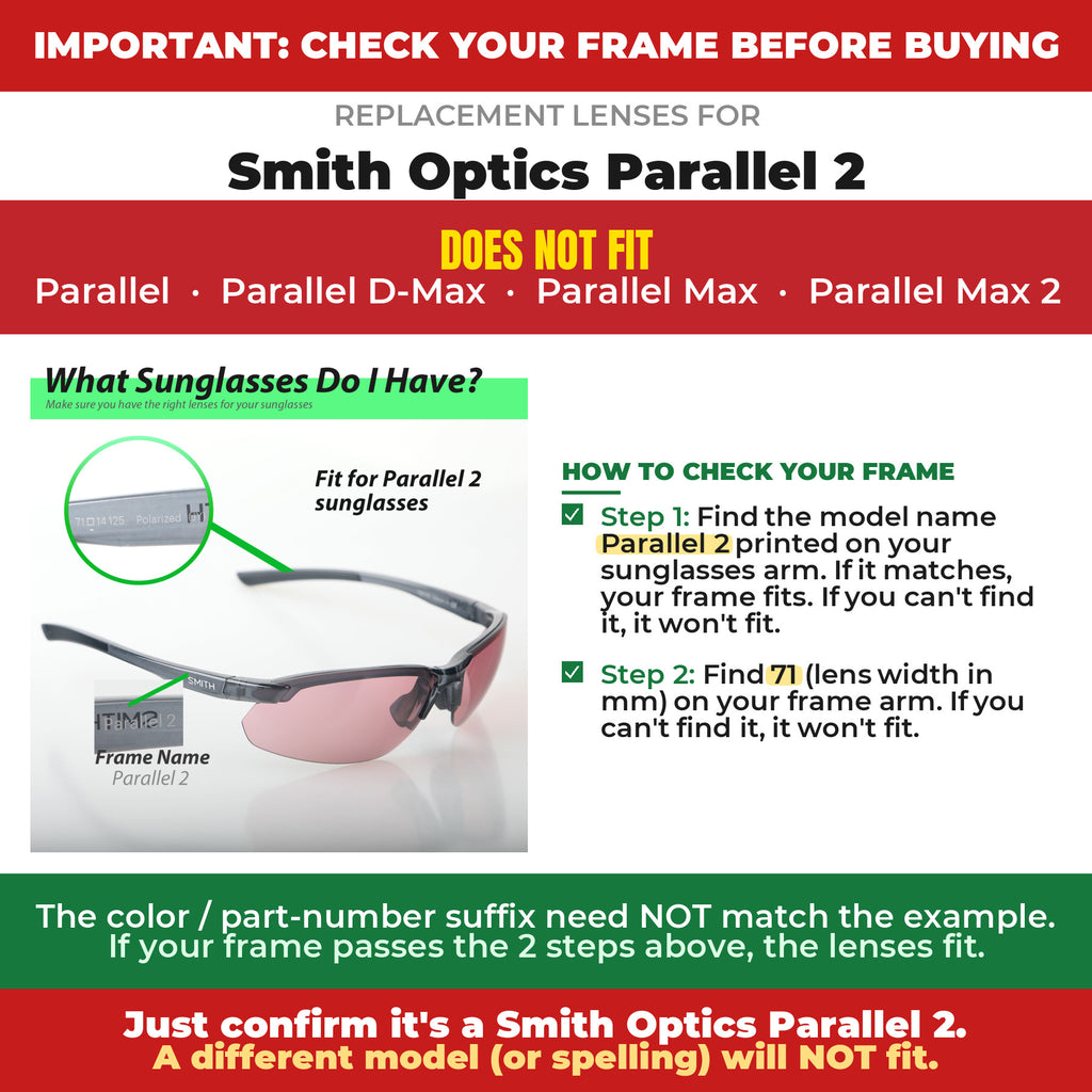 Verify your Smith Optics Parallel 2 frame##shared