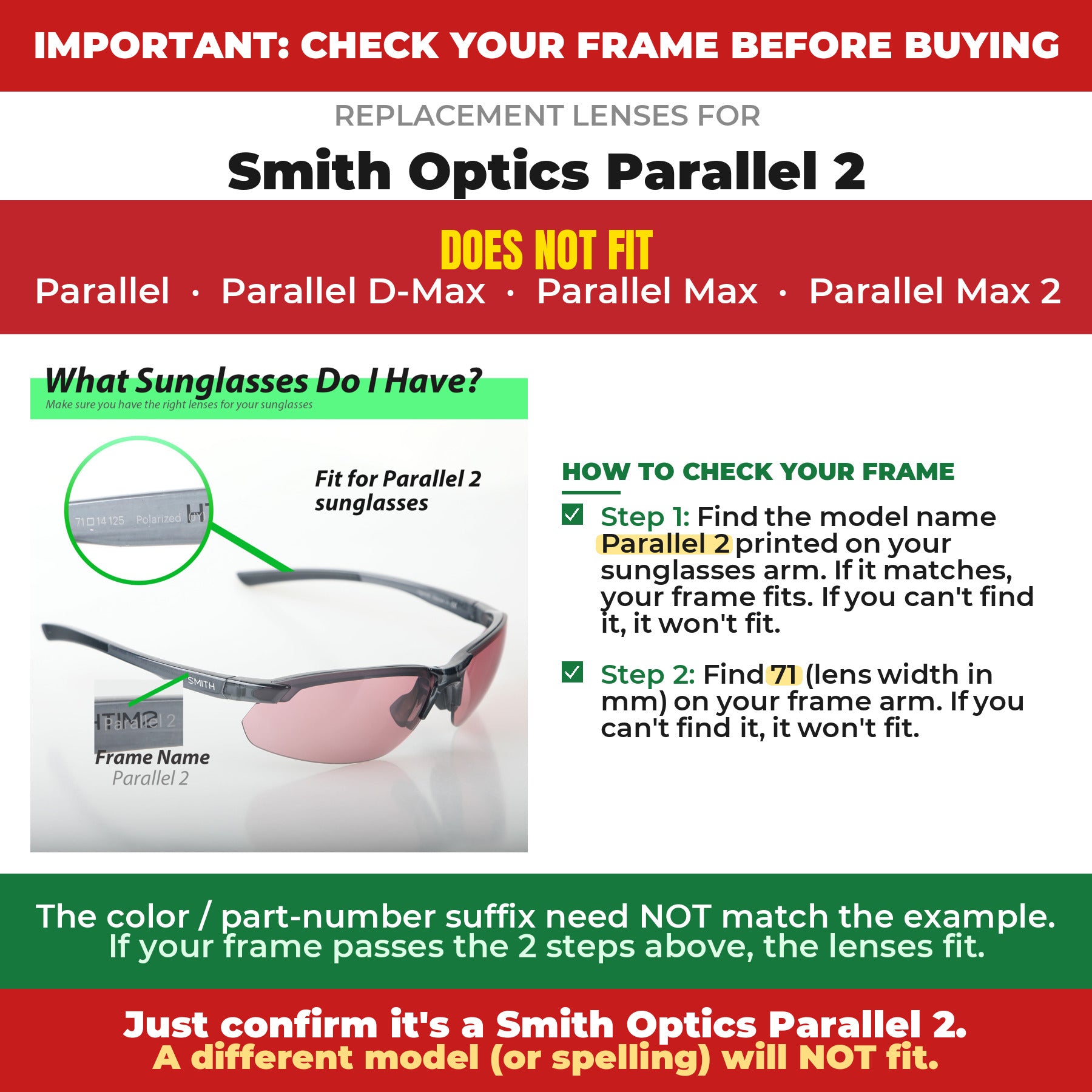 Verify your Smith Optics Parallel 2 frame##shared