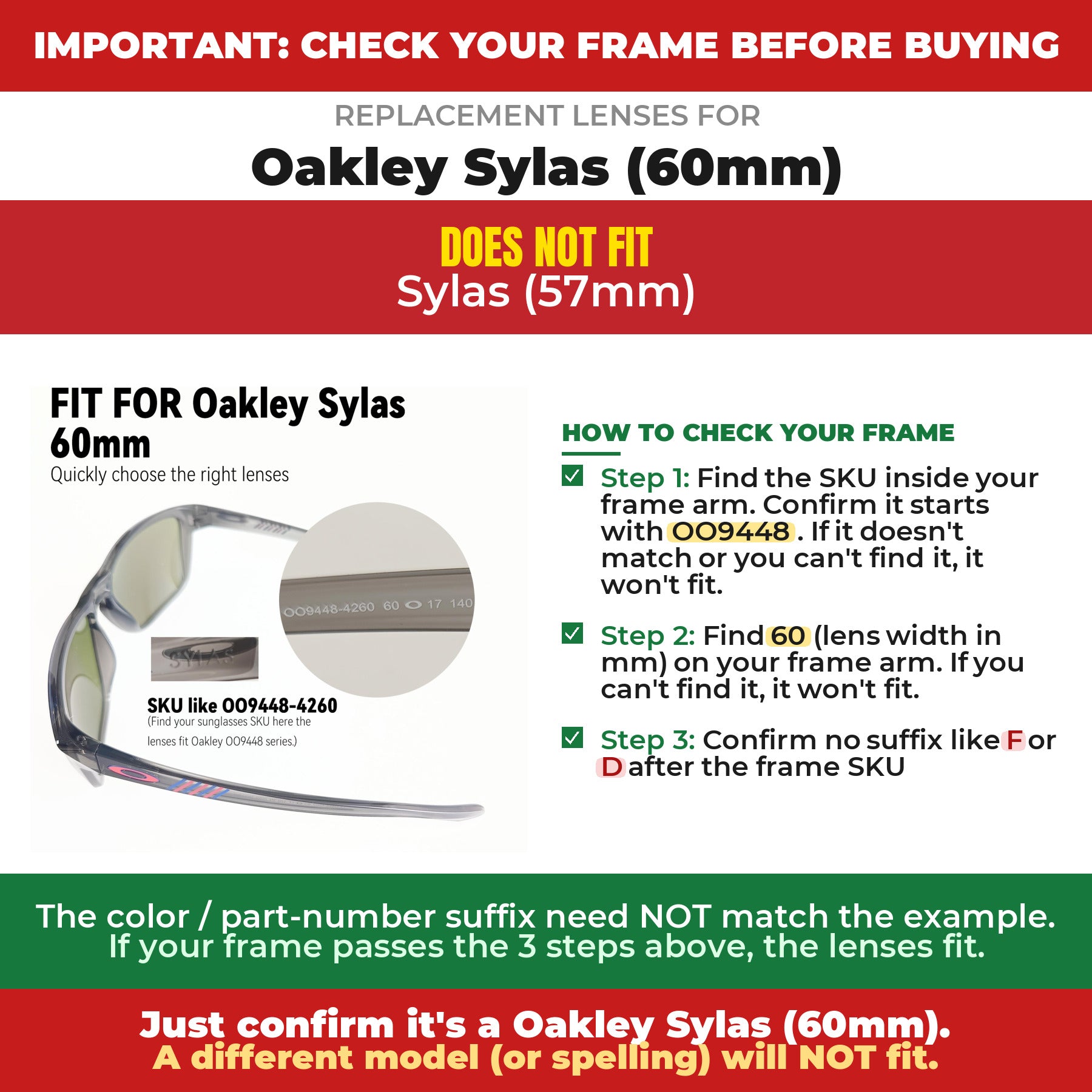 Verify your Oakley Sylas (60mm) frame##shared