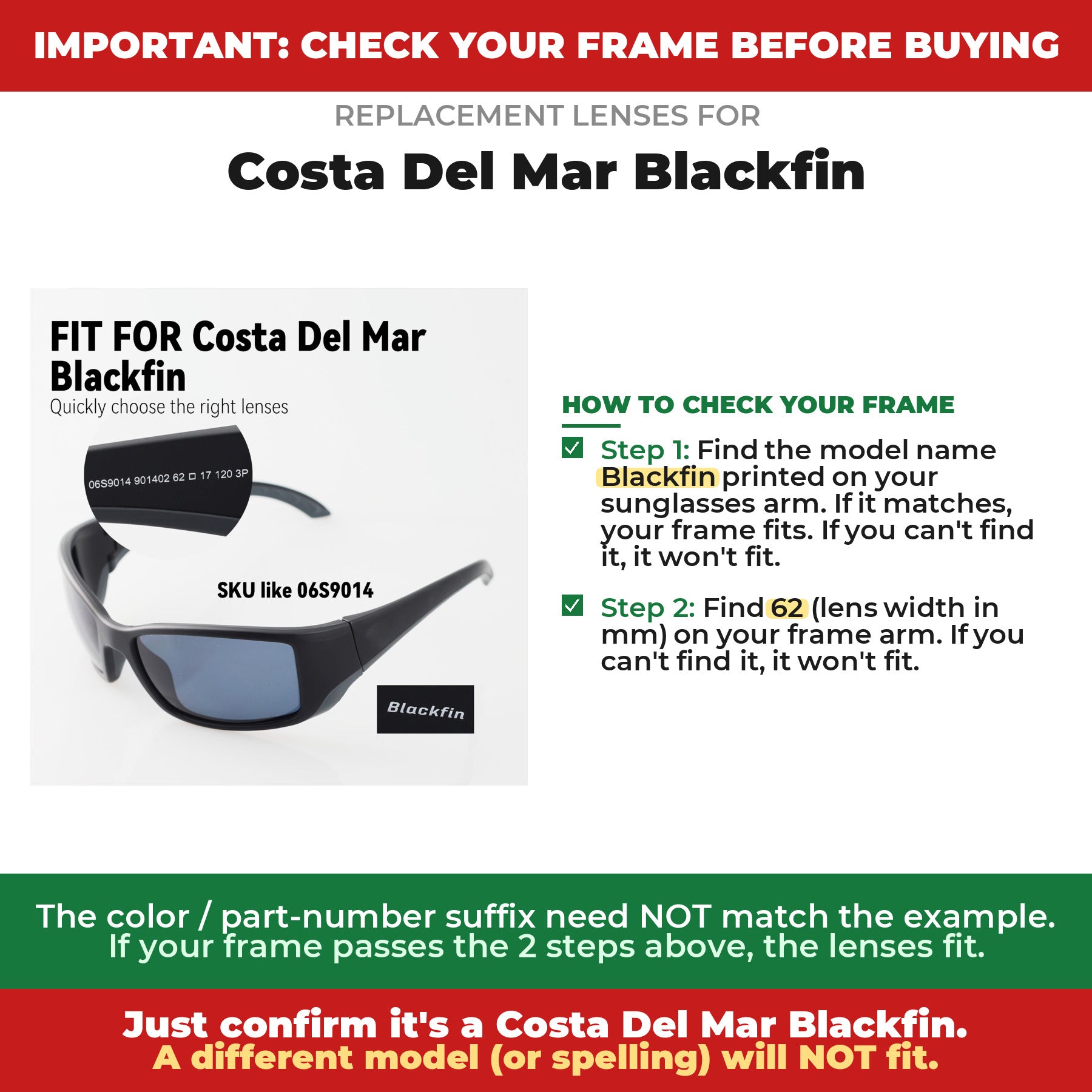 Verify your Costa Del Mar Blackfin frame##shared