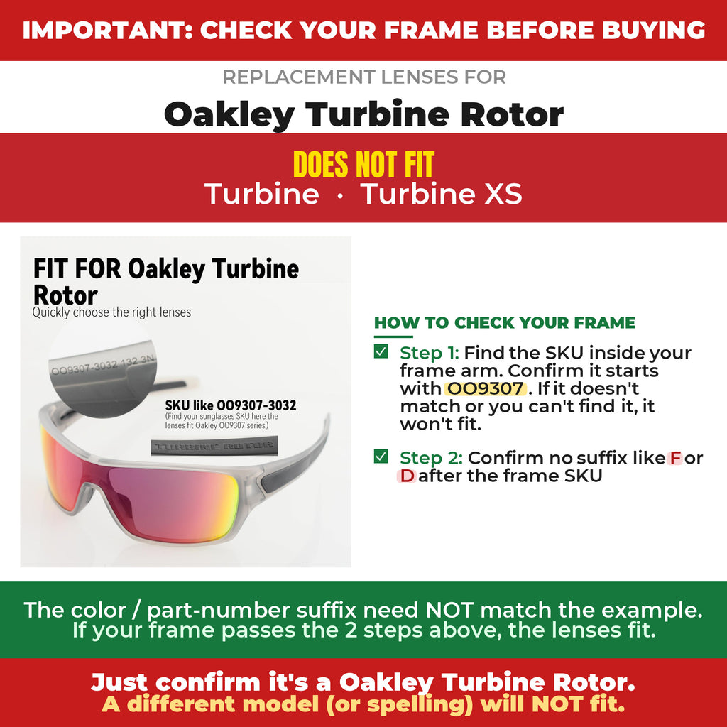 Verify your Oakley Turbine Rotor frame##shared