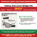 Verify your Oakley Sutro (Low Bridge Fit) frame##shared